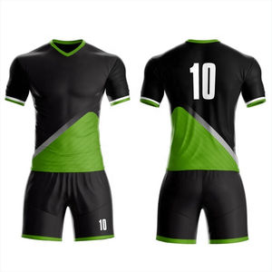 Vente en gros de maillots de football de haute qualité à conception de bande de sublimation personnalisée Chemises de rue surdimensionnées Boxy Fit Uniforme de football recadrée - Product Image 3