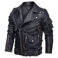 Blouson aviateur en cuir pour homme, fabrication directe d'usine, respirant et imperméable, style hip-hop pour l'hiver, prix de gros