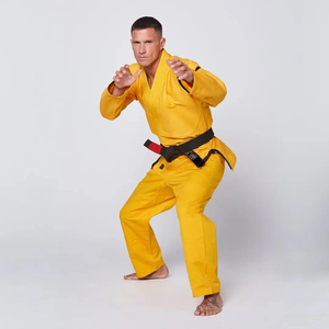 Traje de Jiu Jitsu brasileño personalizado para adultos, Kimono BJJ, técnica de corte automatizado, ropa deportiva bordada personalizada para artes marciales - Product Image 5