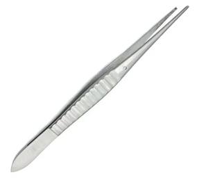 Instrumentos quirúrgicos dentales manuales profesionales, pinzas de dientes reutilizables 1x2, pinzas Debakey, instrumento de tejido de Material de acero - Product Image 3