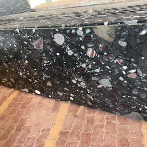 Baldosa de Granito Negro Marinace de Diseño Moderno, Losa Grande, Pulida, Flameada, Acabado Pulido, Calidad Superior, Ecológica, 2-3 cm - Product Image 1