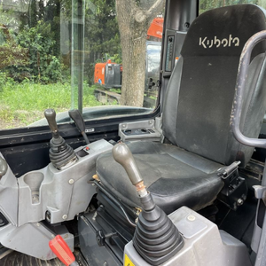 Excavadora de cadenas Kx165 japonesa importada, superventas, usada, con motor, bomba y transmisión - en buen estado de funcionamiento - Product Image 1