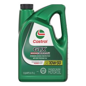 Aceite de motor Castrol GTX 10W-30 de alto rendimiento para coches más antiguos y de alto kilometraje - Product Image 6