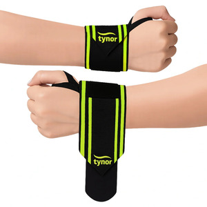 Attelle de poignet haute performance avec boucle pour le pouce, conception élastique flexible, ajustement confortable pour la musculation, l'entraînement en salle de sport et le fitness - Product Image 2