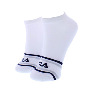 Chaussettes unisexes Fila 6 Pack Half Cushion No Show, couleur : blanc/multicolore, 100 % authentiques - Product Image 4