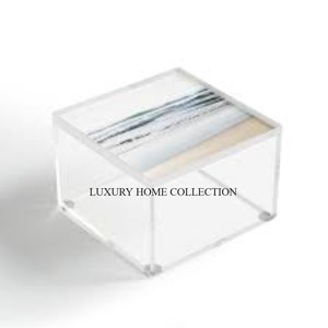 Elegante caja de dulces con base acrílica de metal con diseño tradicional moderno para envasar dulces, chocolates, galletas, REGALOS FESTIVOS - Product Image 4