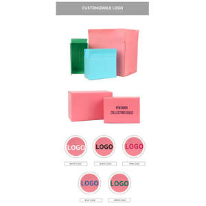 Cartón de embalaje corrugado de 3 capas Cartón Negro Rosa Verde Azul Gris Rojo Soporte Logotipo de impresión de tamaño personalizado - Product Image 5