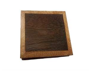 Modern Luxury Vintage Framed Wooden <b>Coasters</b> Cork <b>Glass</b> Cup Holders for Dining Weddings Parties - Product Image 1