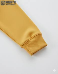 180 gramos logotipo personalizado de algodón de peso pesado ajuste Regular francés Terry Streetwear Unisex para invierno transpirable de secado rápido - Product Image 5