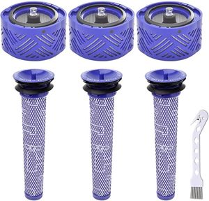 Piezas de repuesto <span class=keywords><strong>V6</strong></span> Post Pre filtros HEPA para Dysons Absolute Motorhead <span class=keywords><strong>aspiradora</strong></span> inalámbrica 965661-01 y 966741-01 - Product Image 1