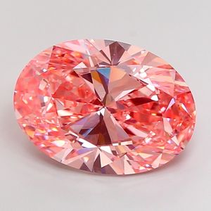 เพชรรูปวงรีขนาด10.04กะรัตสีชมพูสดใสแฟนซีได้รับการรับรองว่าโตขึ้นเพชร IGI VS2ความคมชัดสูงขึ้นแบรนด์เพชรที่กำหนดเองได้รับการรับรองหมั้น - Product Image 5