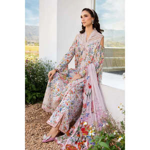 Colección Eid Primavera/Verano 2025 de Maria B, MPT-2507-A-TC-1163, Tela de Chifón - Product Image 4