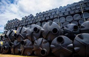 Tanque de almacenamiento de agua de plástico de alta calidad con bomba Resistente a los rayos UV y duradero Capacidad de 50000L/hora Origen de EE. UU. - Product Image 3