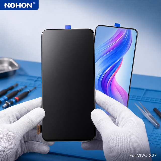 For Vivo Y3 LCD Screen Touch Digitizer Assembly Replacement TFT High Color Gamut NOHON QC Tested Mobile Phone Repair Parts New