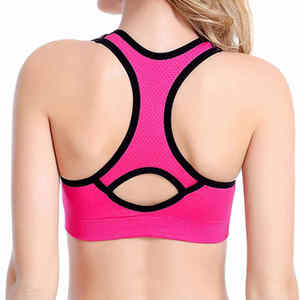Sujetador Deportivo Transpirable de Última Moda para Mujer, Logotipo Personalizado, Diseño Cómodo de Tendencia, Secado Rápido, Sujetador Deportivo para Mujer de Venta Caliente - Product Image 4
