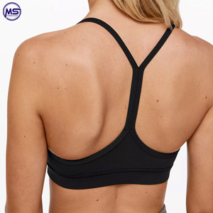 Nuevo diseño Spandex y poliéster TELA INTELIGENTE Transpirable Ecológico Mujeres Yoga Set Mejor calidad Ropa de fitness ligera - Product Image 4
