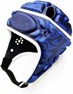 Casco de protección de concha suave, equipo de protección de Rugby, casco acolchado, protección contra impactos y colisiones - Product Image 1