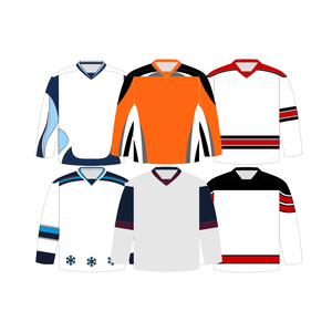 Logo personnalisé Maillot de hockey sur glace pour adulte Équipe professionnelle Broderie en polyester Vêtements portables personnalisables - Product Image 2