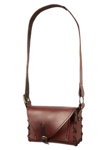 Andracor Practical Shoulder <b>Bag</b> for Hikers and Adventurers Handcrafted Approx. 3.5 mm for Martial Arts Wear-Taekwondo - Product Image 6