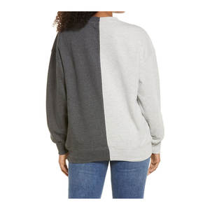 Sudadera con capucha de punto para mujer, talla grande, personalizada, estilo vintage, antiarrugas, transpirable, con hombros caídos, dobladillo curvo grueso, de tejido pesado, 100% algodón. - Product Image 2