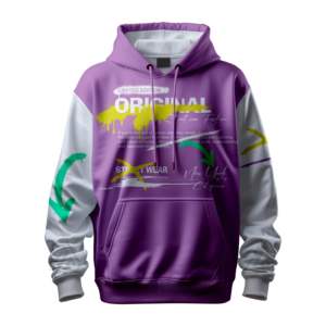 Sudadera con capucha de sublimación de peso pesado para mujer personalizada al por mayor fabricante de Jersey de poliéster 100% para ropa de calle y moda informal - Product Image 6