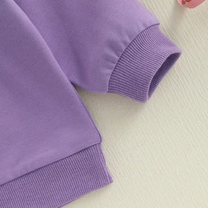 Suministro de fábrica personalizado de algodón orgánico bebé de gran tamaño burbuja sudadera desgaste superior para el invierno hecho en Pakistán - Product Image 5