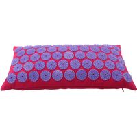 Oreiller de massage cervical en coton écologique à picots, physiothérapie infrarouge pour la tête, la méditation et le yoga, couleur personnalisable
