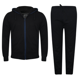 Conjunto de ropa deportiva de entrenamiento físico para hombre de alta calidad XL con cremallera Jogger chándal bajo MOQ Logo trajes deportivos de invierno - Product Image 4