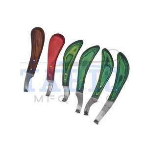 Couteau à sabot de cheval professionnel Instrument de maréchal-ferrant en acier inoxydable de haute qualité par TARIQ MFG CO CE ISO EU - Product Image 6