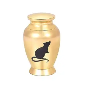 Trendy Stijl Nieuw Design Aankomst Premium Kwaliteit Klassiek Design Metalen Urn Levert Messing Crematie Urnen Voor Menselijke As