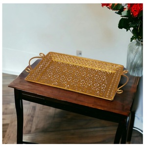 Premium Quality Handcrafted Iron Serving <b>Tray</b> for <b>Kitchen</b> for Home or Hotel Use - Product Image 6