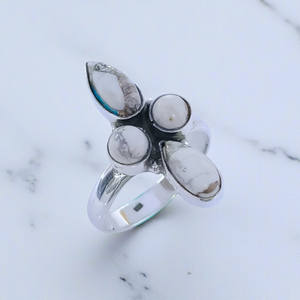 Bagues en argent 925, prix de gros, bijoux fins en argent, pierre précieuse en jaspe de buffle naturel, bagues fines en argent - Product Image 2