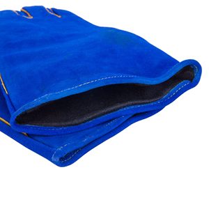 ถุงมือเชื่อมคุณภาพพรีเมียม ราคาส่ง ถุงมือหนังทนทาน ป้องกันความร้อนพิเศษสำหรับช่างเชื่อม - Product Image 6