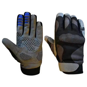Venta al por mayor Fitness transpirable ventilado medio dedo levantamiento de pesas ejercicio deportes entrenamiento carreras bicicleta ciclismo gimnasio guantes hombres - Product Image 6