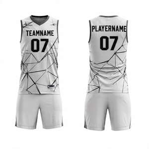 Conjunto de Camiseta de Baloncesto Personalizada Sublimada para Hombre, Equipo de EE. UU., Transpirable, Bordada, 100% Poliéster, Malla, Tallas Grandes, 2026 - Product Image 1