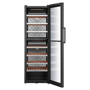 Enfriador de Vino MDRW562FGG22 Clase G para 193 Botellas, Negro, Acero Inoxidable, Eléctrico, con Puerta de Vidrio para Hoteles, 59.5x70.5x184.5cm - Product Image 2