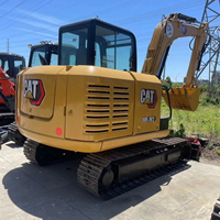 Excavator Mini CAT 5 Ton Kondisi Baik, Excavator Crawler Kecil Caterpillar Harga Murah