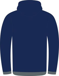 Logo personnalisé poids lourd 100% coton pleine fermeture éclair à capuche épaisse goutte épaule Boxy recadrée fermeture éclair à capuche hommes - Product Image 3