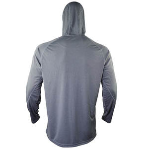 Sweat à capuche unisexe confortable UPF 50+ 100% polyester pour la protection solaire - Product Image 2