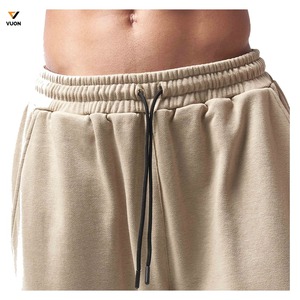 Otoño Invierno alta calidad personalizado más algodón holgado gimnasio pantalones hombres Jogging pantalones de chándal-Unisex - Product Image 5