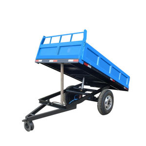 Remolque agrícola de 4 ruedas de alta calidad de 3-10 toneladas/remolque volquete en Stock/equipo de Tractor - Product Image 3