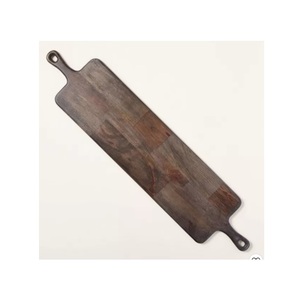 Plateau de service en bois de forme personnalisée de style unique pour à prix abordable vente chaude restaurant café hôtels servant des plats - Product Image 5