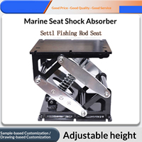 Amortisseur de siège marin réglable pour bateau - Socle de suspension robuste pour bateaux de pêche et yachts Fabriqué en Chine Hubei