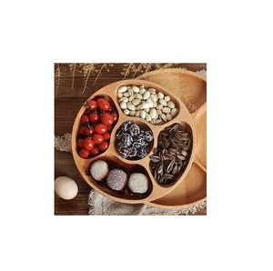 Fruits secs en bois Plateau en bois décoratif écologique pour fruits secs et bonbons Plateau de fruits secs en bois au meilleur prix - Product Image 4
