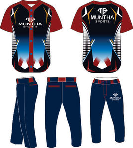 New Style Customized Design Breathable Quick Dry <b>Baseball</b> Uniform <b>Set</b> for Men Team Wear - Product Image 1