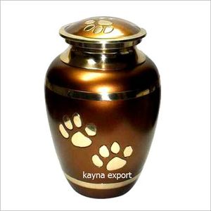 Urna para Mascotas de Latón de Alta Calidad, Estilo Americano, Personalizable, Duradera, con Acabado de Peltre - Product Image 6