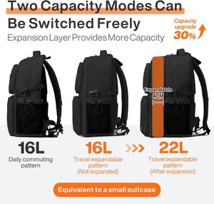 Large Capacity Travel Laptop Backpack Lightweight Durable College Bookbag Men Woman 15.6" <b>Computer</b> <b>Bag</b>, Water Resistant Backpack - Product Image 5
