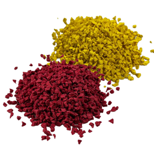 Matériaux de meilleure qualité Plusieurs couleurs Caractéristiques de sécurité améliorées Granulés de caoutchouc EPDM 1-4mm d'épaisseur Écologique Non toxique - Product Image 1