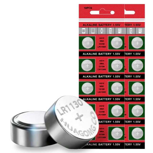 Wholesale AG10 LR1130 LR54 1.5V Alkaline Button Cell Batteries | Long-Lasting for Watches, Toys | Leak-Proof & RoHS Certified
