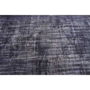 Tapis vintage 5,4 x 8,6 pieds, tapis turc, tapis en laine à pois noirs - Product Image 5